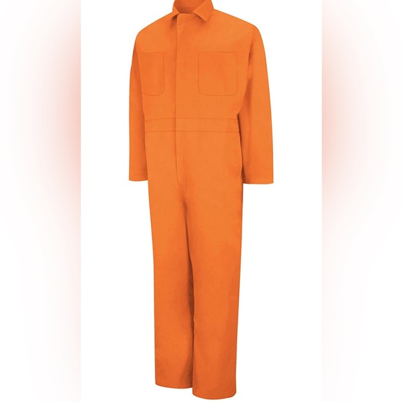 Red Kap Men's Coverall - Picture 2 of 4